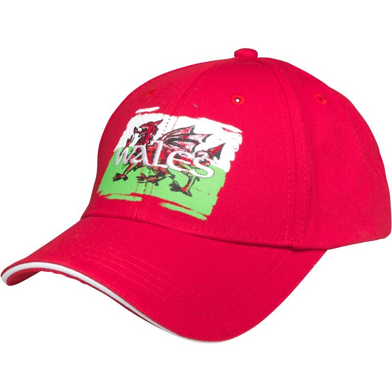 Rugby World Cup Unisex Wales Mütze Rot