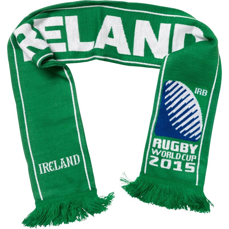 Rugby World Cup Ireland Scarf IRFU Green