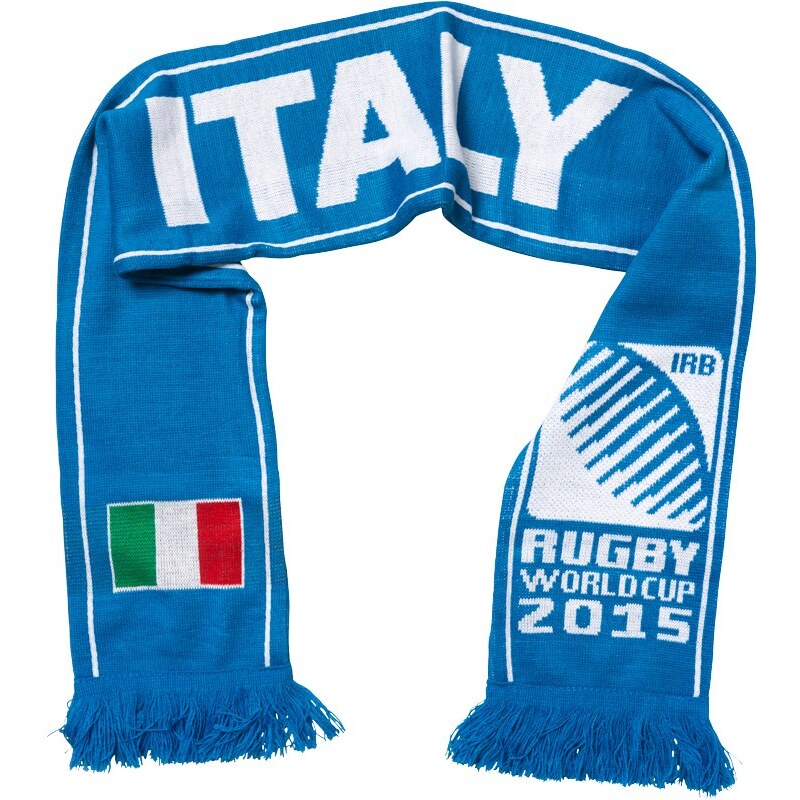 Rugby World Cup Unisex Italia Schal Blau