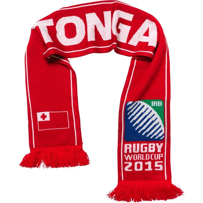 Rugby World Cup Unisex Tonga Schal Rot