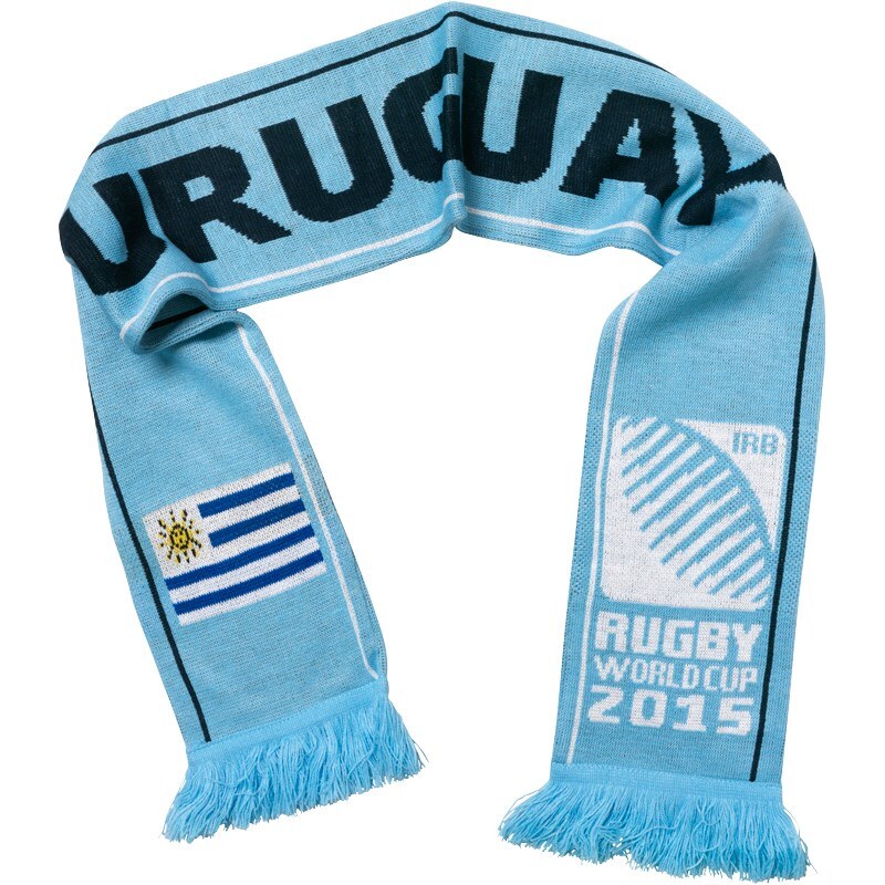 Rugby World Cup Unisex Uruguay Schal Hellblau