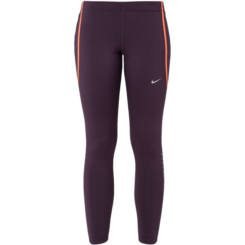 Nike Performance Tights noble purple/lt wild mango/(reflective silv)