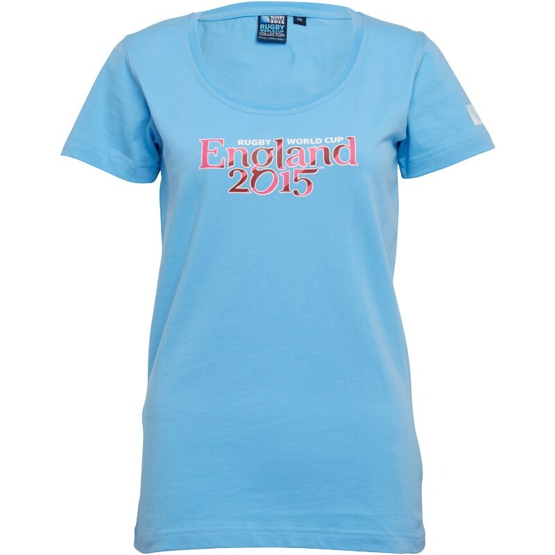 Canterbury Damen England 215 Script T-Shirt Blau