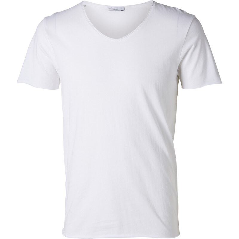 Selected SHDMerce O-Neck T-Shirt bright white