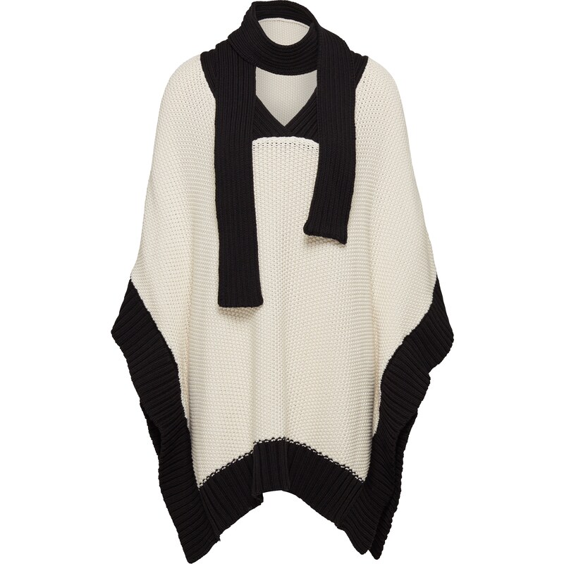 EDITED The Label Poncho mit Schal Lay