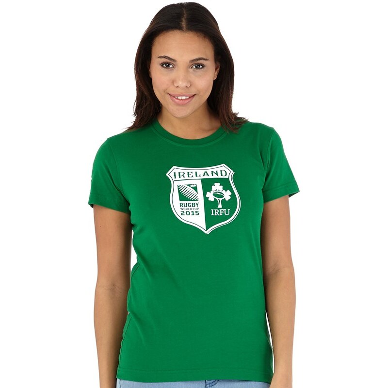 Canterbury Damen IRFU Ireland Shield IRFU T-Shirt Grün