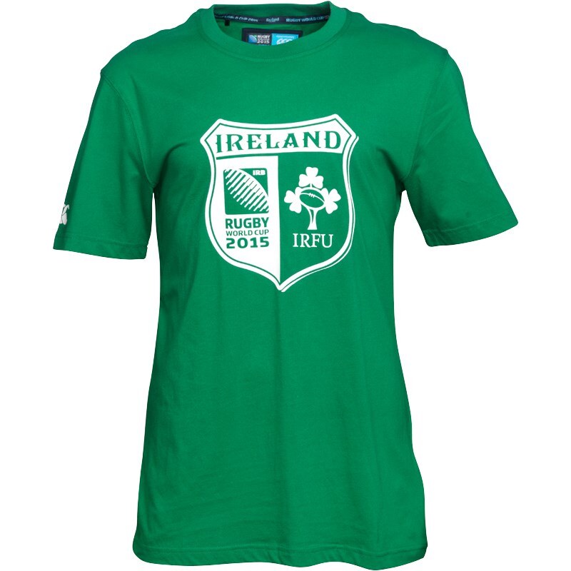 Canterbury Herren IRFU Ireland Shield IRFU Ireland T-Shirt Grün