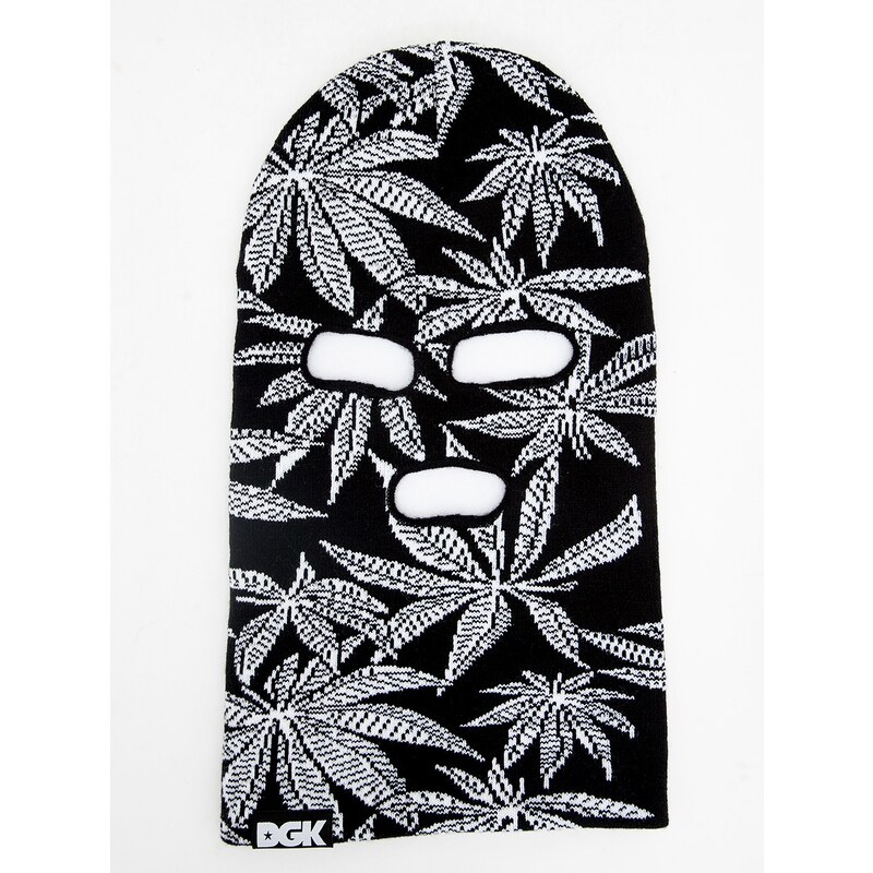 DGK Cannabis Ski Mask Black