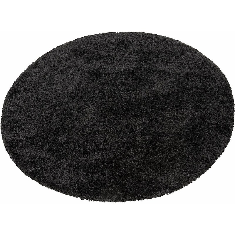 Hochflor-Teppich rund, merinos, »Denver«, Höhe 50 mm, gewebt
