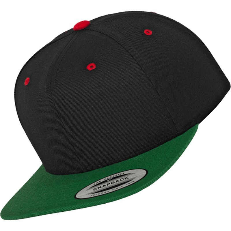 Flexfit Mixed Up Snapback black/forest/red