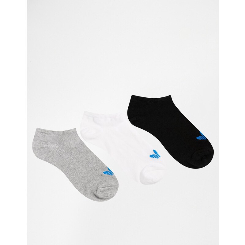 adidas Originals - Bunte, kurze Socken im 3 Pack, AB3889 - Mehrfarbig