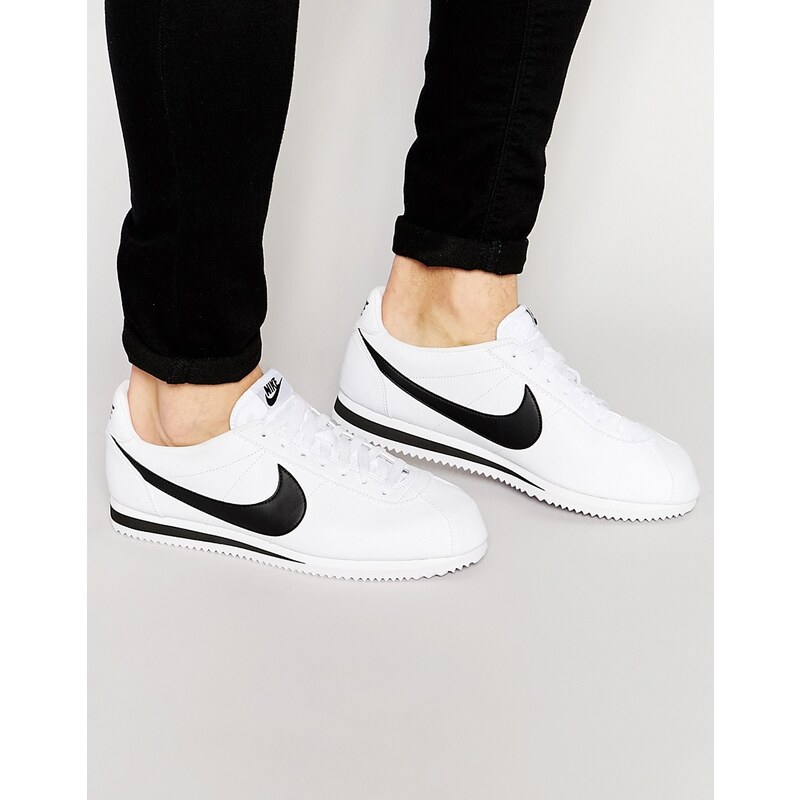 Nike - Cortez 749571-100 - Leder-Sneaker - Weiß