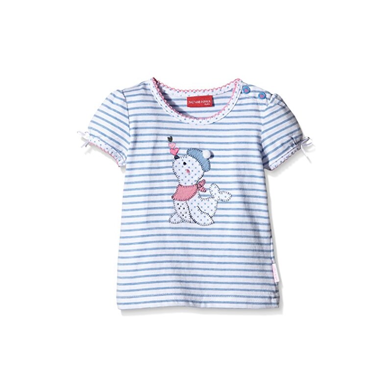 SALT AND PEPPER Baby - Mädchen T-Shirt B T-shirt Seaside Stripe
