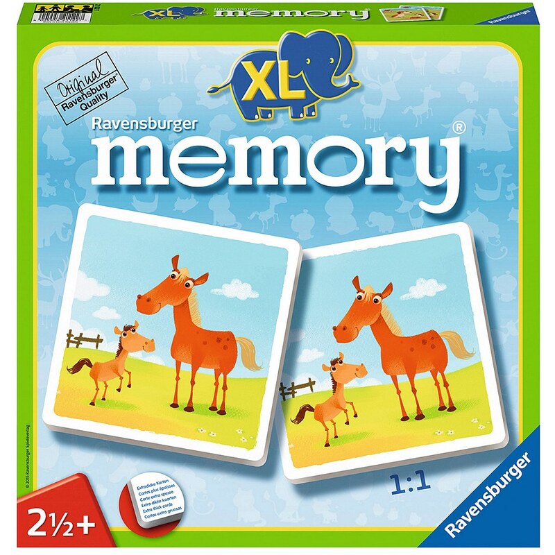 Ravensburger Kinderspiel, »Mein erstes XL memory® - Tiere«