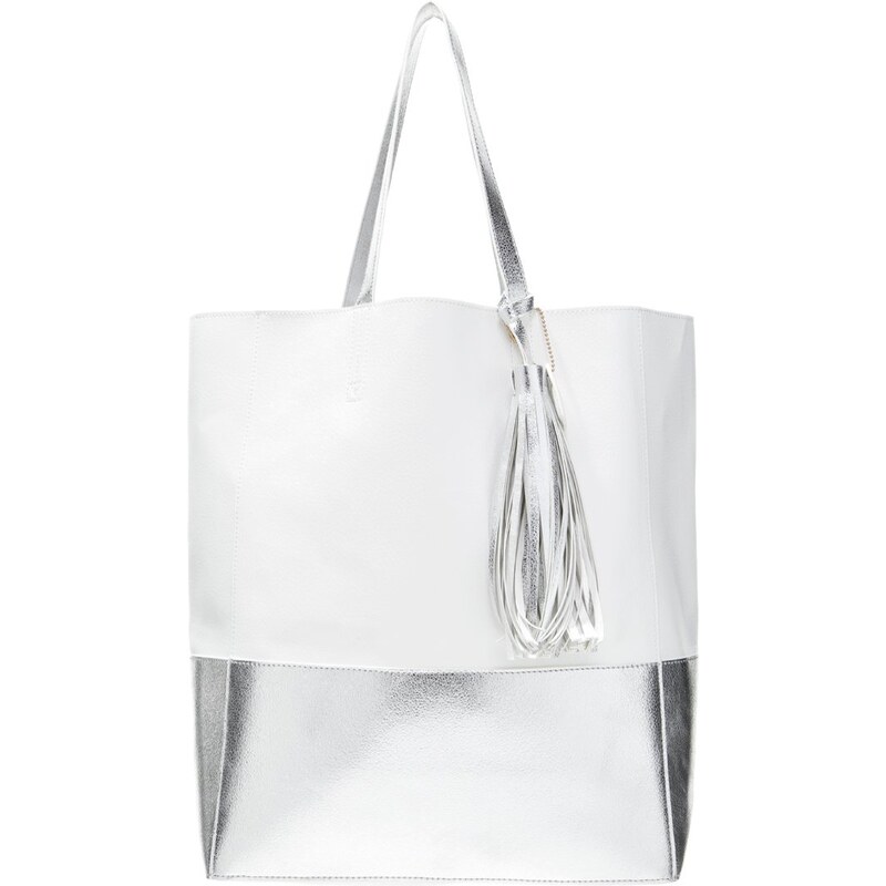 Clarks MOROCCAN GEM Shopping Bag white/silver