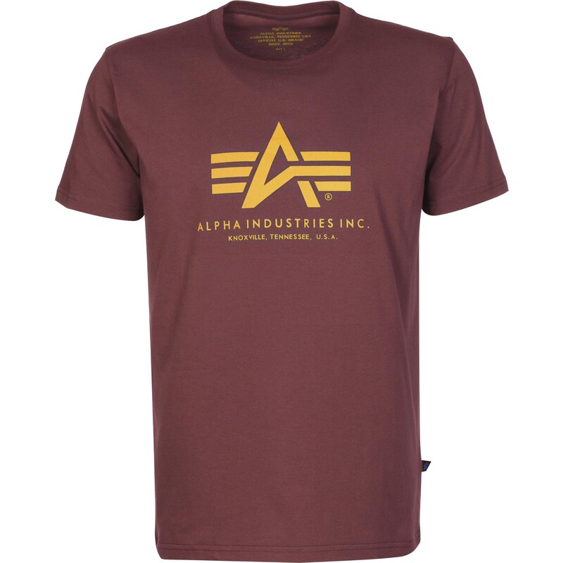 Alpha Industries Basic T-Shirt burgundy