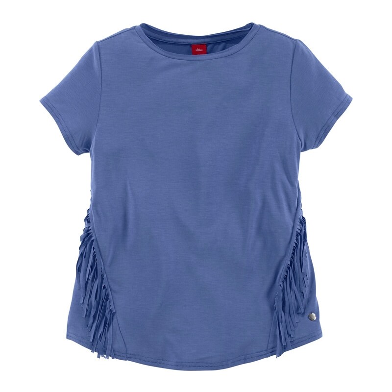 S.Oliver Junior T Shirt mit Fransen für Mädchen
