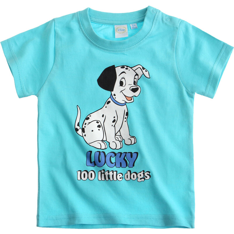 Disney 101 Dalmatiner T-Shirt blau in Größe 3M für Jungen aus 100% Baumwolle