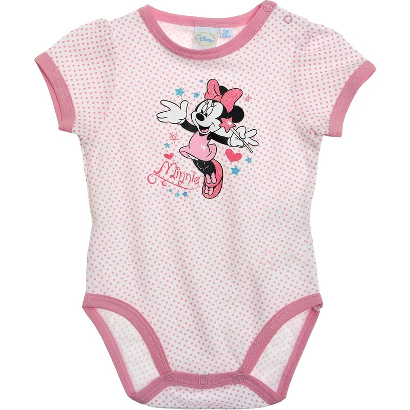 Disney Minnie Body pink in Größe 3M für Mädchen aus 100% Baumwolle