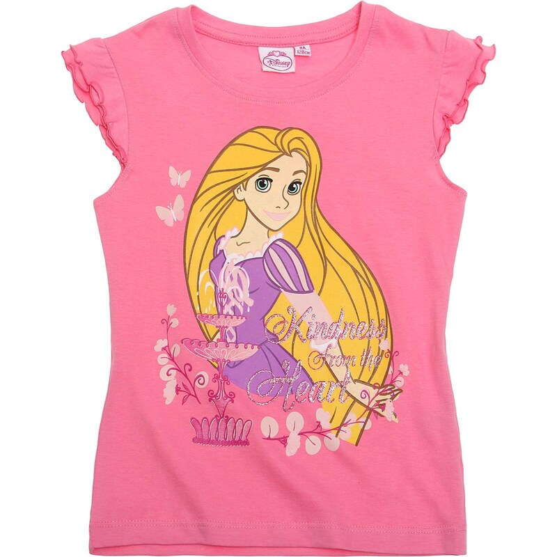 Disney Princess T-Shirt pink in Größe 92 für Mädchen aus 100% Baumwolle