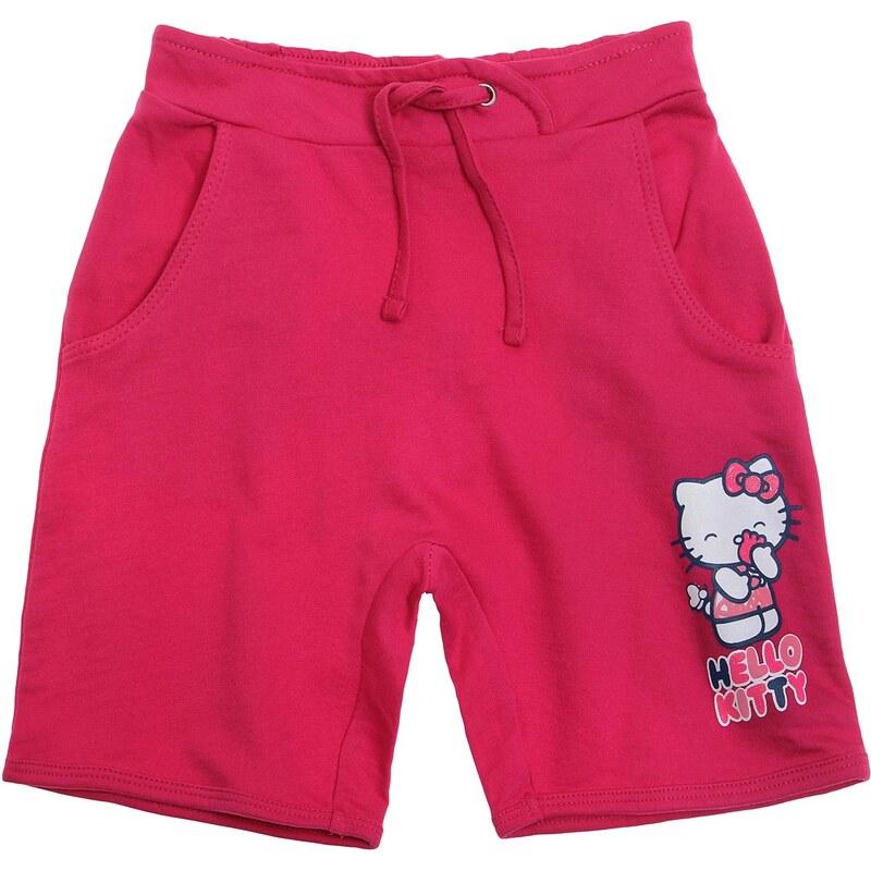 Hello Kitty Shorts pink in Größe 104 für Mädchen aus 100% Baumwolle