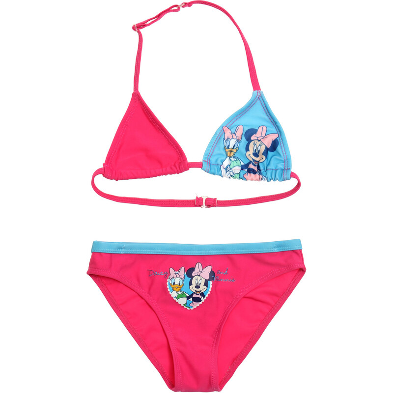 Disney Minnie Bikini pink in Größe 104 für Mädchen aus 85% Polyamid 15% Elastan