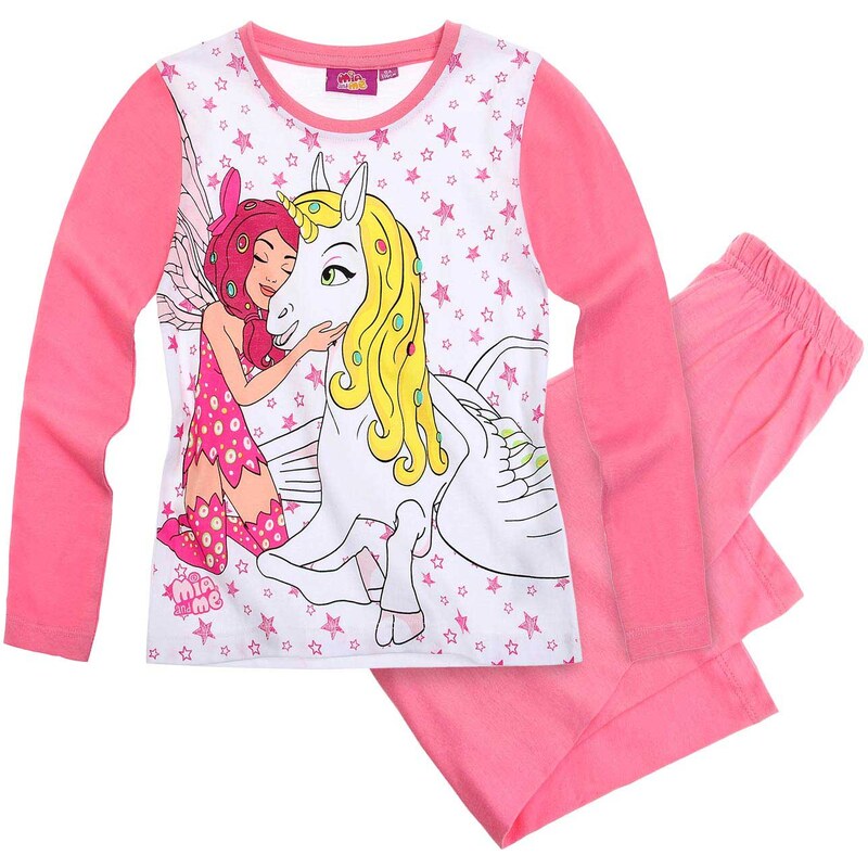 Mia and Me Pyjama pink in Größe 92 für Mädchen aus 100% Baumwolle