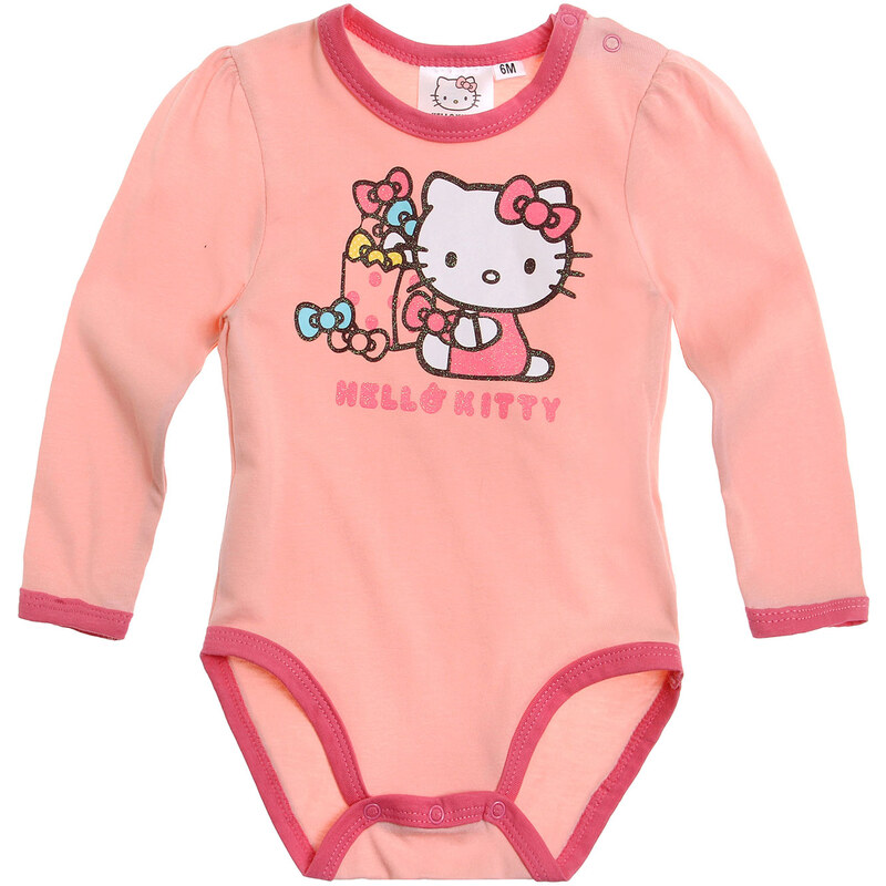 Hello Kitty Body rosa in Größe 3M für Mädchen aus 100% Baumwolle