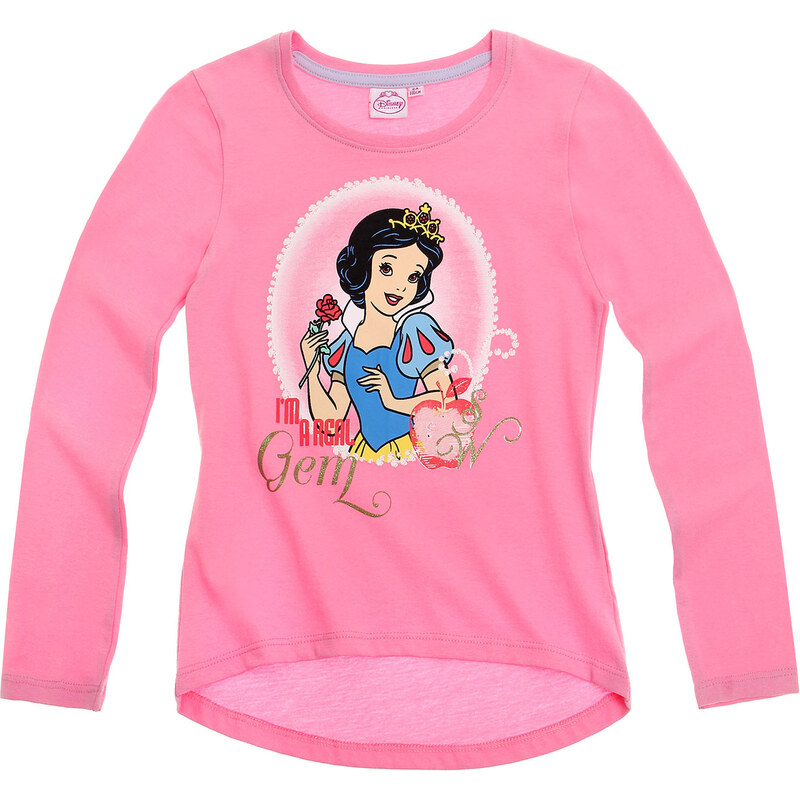 Disney Princess Langarmshirt pink in Größe 92 für Mädchen aus 100% Baumwolle