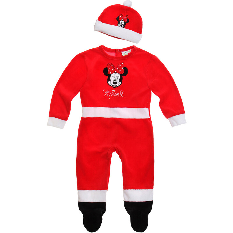 Disney Minnie Babyanzug rot in Größe 3M für Mädchen aus 80% Baumwolle 20% Polyester