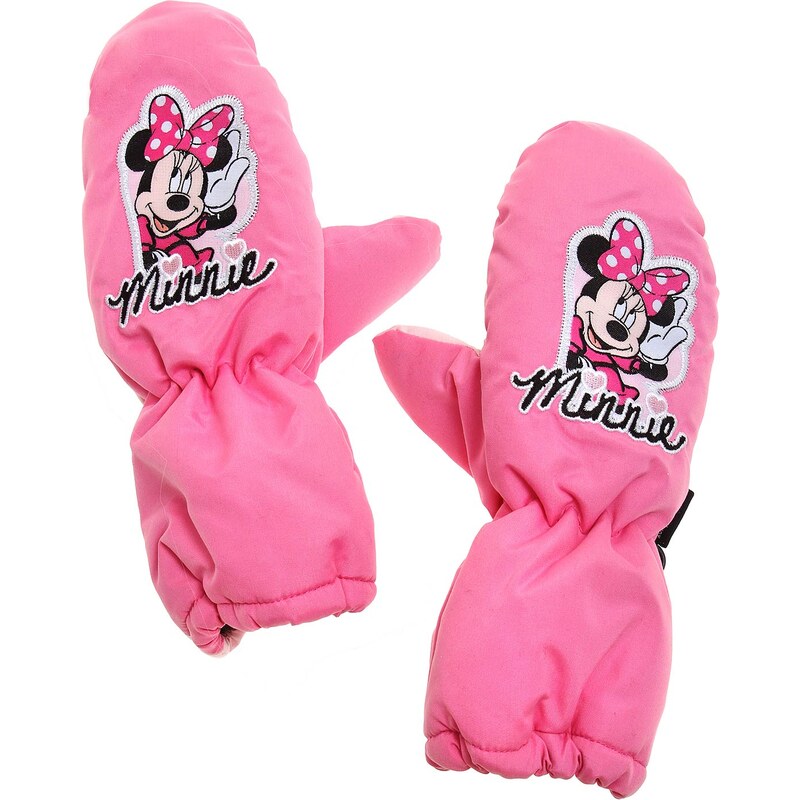 Disney Minnie Handschuhe pink in Größe 1.5 für Mädchen aus 100 % Polyester