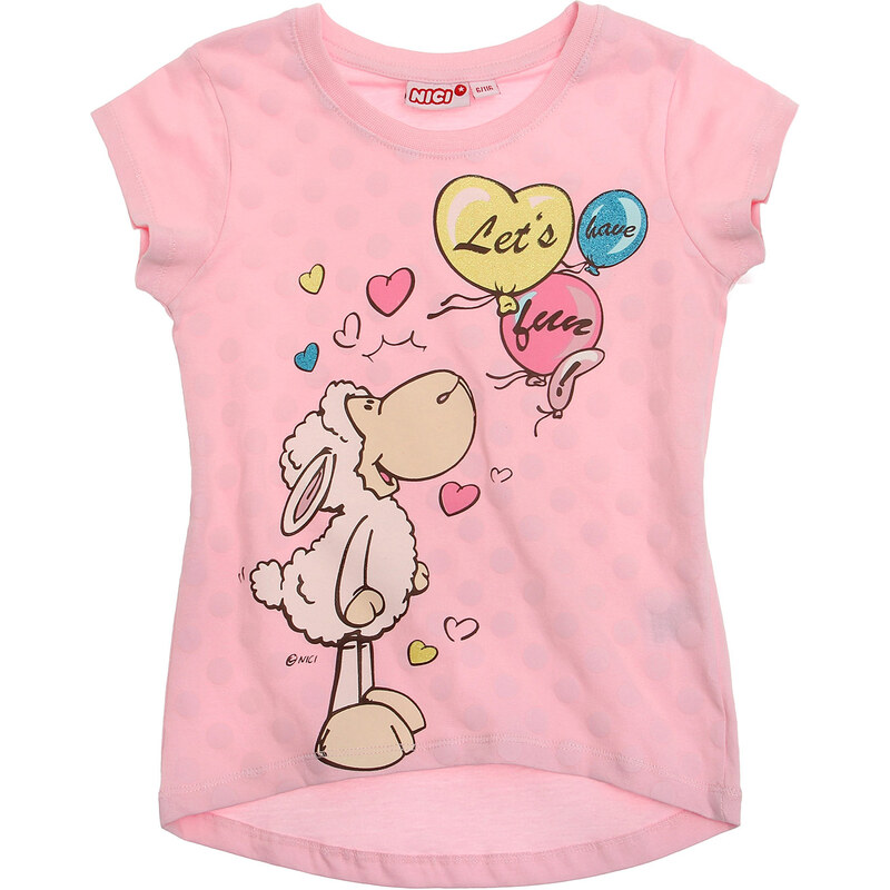 Nici T-Shirt rosa in Größe 104 für Mädchen aus 100% Baumwolle