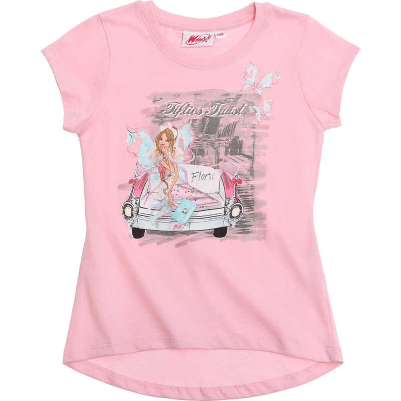 Winx Club T-Shirt rosa in Größe 92 für Mädchen aus 100% Baumwolle