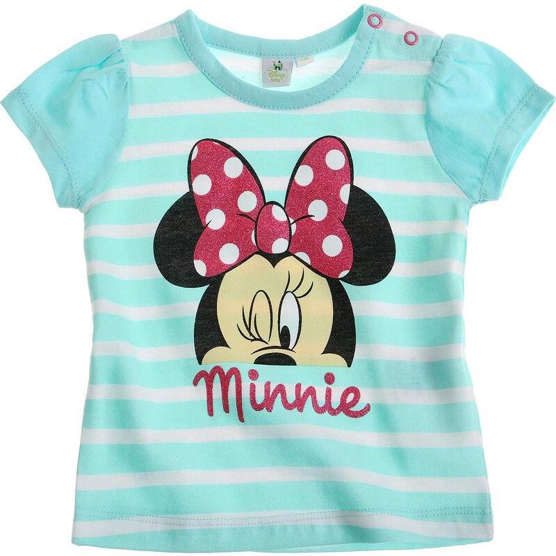 Disney Minnie T-Shirt türkis in Größe 3M für Mädchen aus 100% Baumwolle