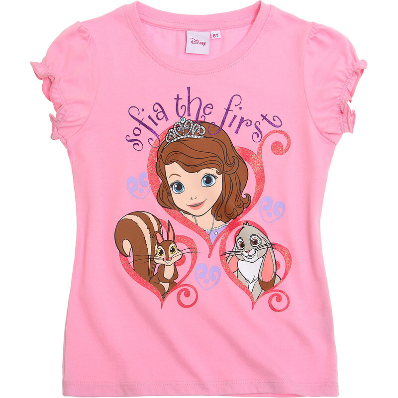 Disney Sofia die Erste T-Shirt pink in Größe 92 für Mädchen aus 100% Baumwolle