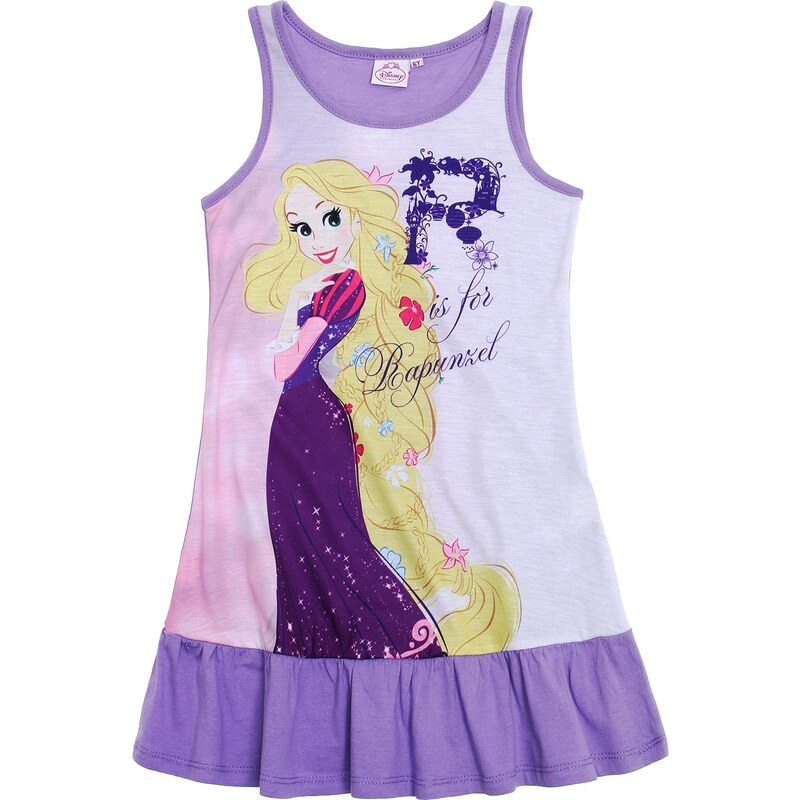 Disney Princess Nachthemd lila in Größe 92 für Mädchen aus 100% Polyester 100% Baumwolle