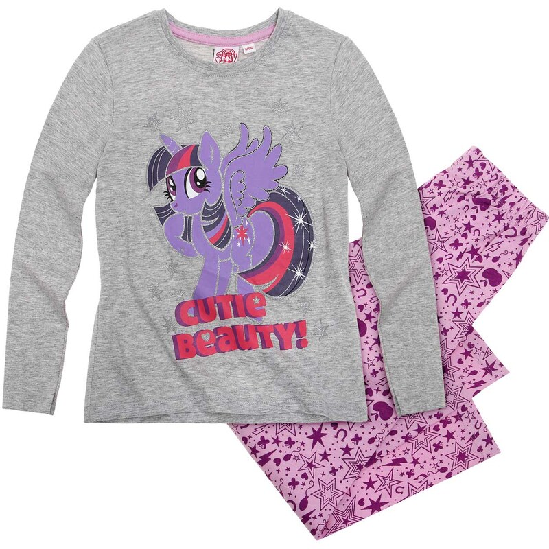 My Little Pony Pyjama violett in Größe 104 für Mädchen aus Oberteil: 95% Baumwolle 5% Viskose Hose: 100% Baumwolle