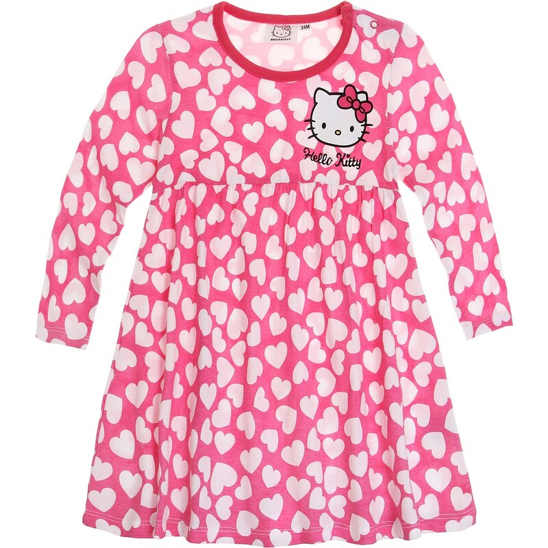 Hello Kitty Kleid pink in Größe 3M für Mädchen aus 100% Baumwolle