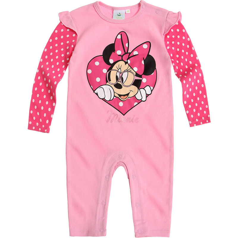 Disney Minnie Babyanzug pink in Größe 3M für Mädchen aus 100% Baumwolle