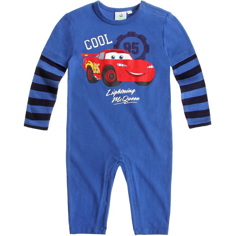 Disney Cars Babyanzug blau in Größe 3M für Jungen aus 100% Baumwolle