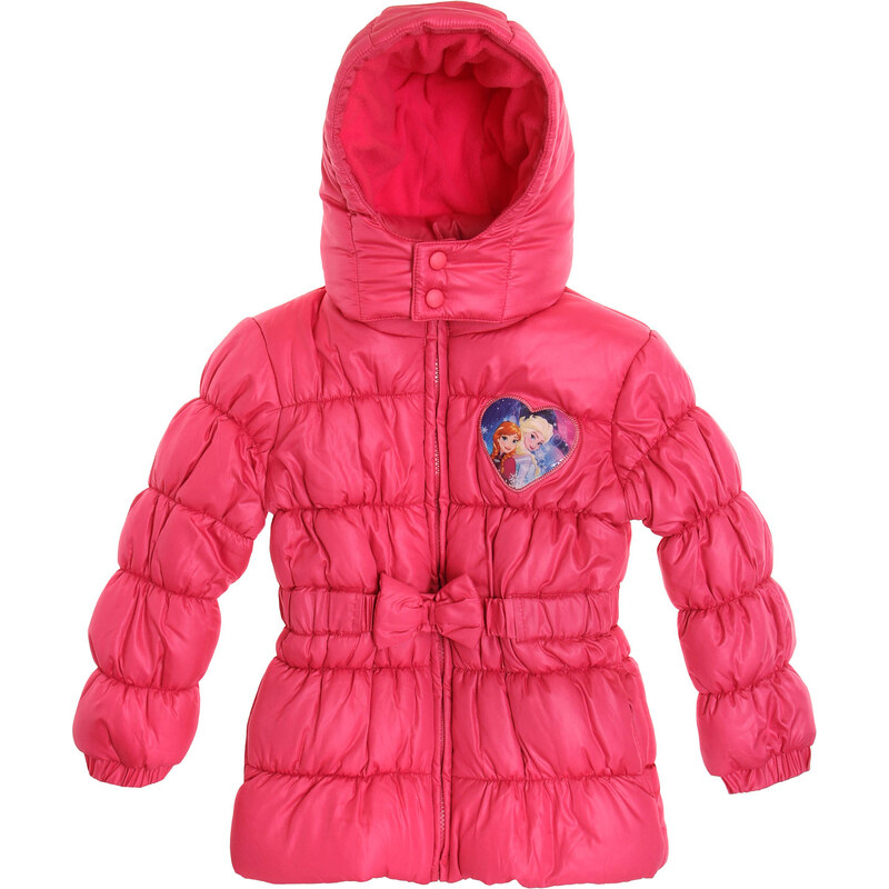 Disney Die Eiskönigin Winterjacke pink in Größe 104 für Mädchen aus 100 % Polyester