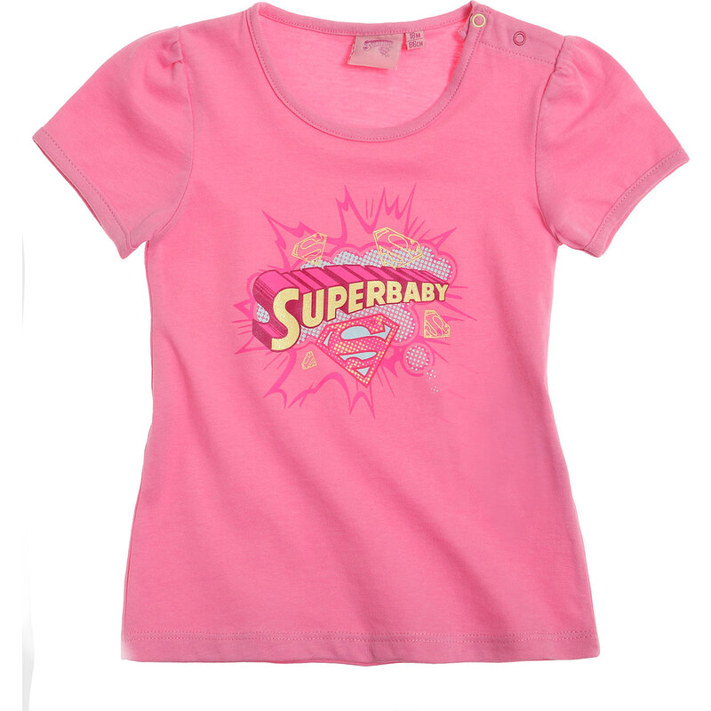 Superbaby T-Shirt pink in Größe 3M für Mädchen aus 100% Baumwolle
