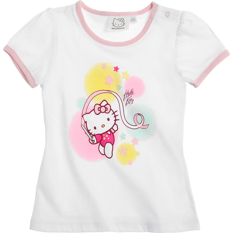 Hello Kitty T-Shirt weiß in Größe 3M für Mädchen aus 100% Baumwolle