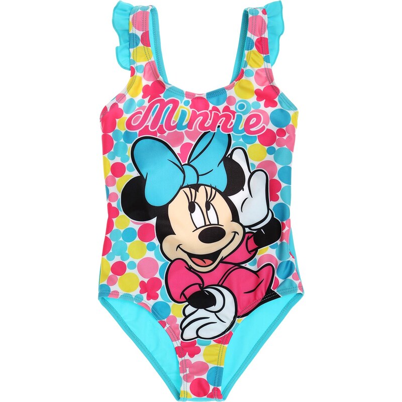 Disney Minnie Badeanzug türkis in Größe 104 für Mädchen aus Druck: 86% Polyester Rückseite: 82% Polyamid 18% Elastan