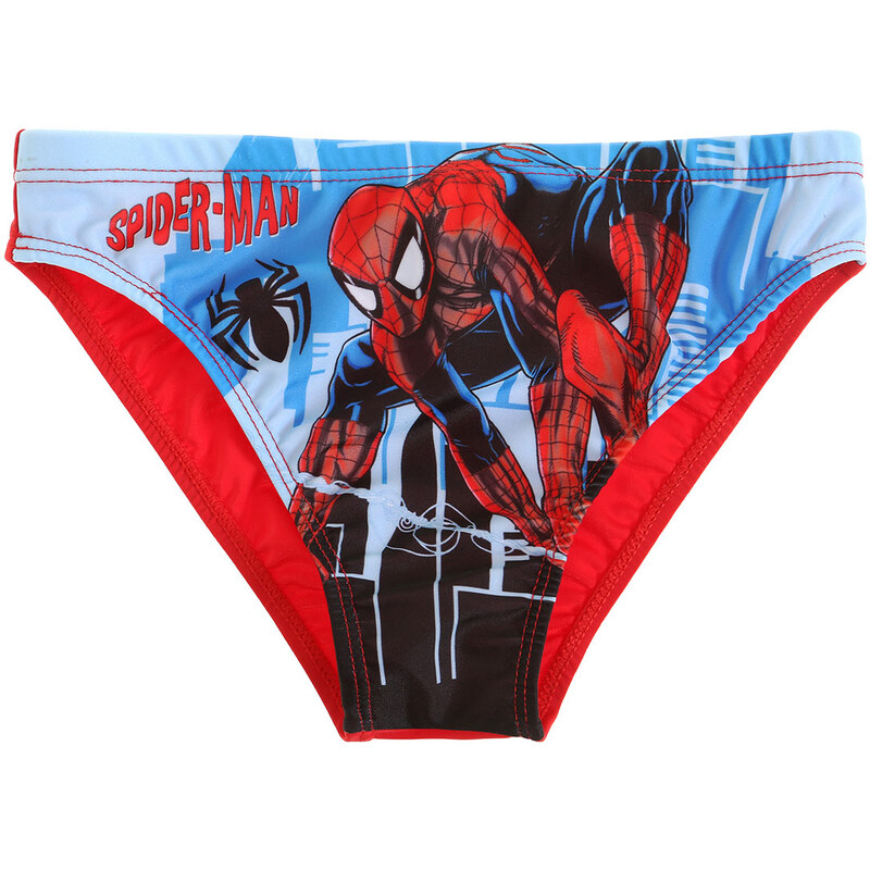 Spiderman Badehose rot in Größe 104 für Jungen aus 82% Polyamid 18% Elastan Fotodruck: 86% Polyester 14% Elastan
