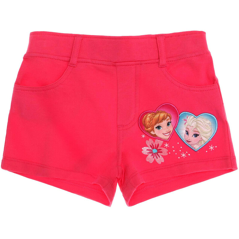 Disney Die Eiskönigin Shorts pink in Größe 104 für Mädchen aus 100% Baumwolle