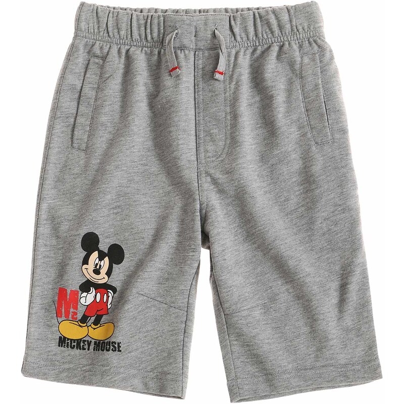 Disney Mickey Bermuda grau in Größe 98 für Jungen aus 60 % Baumwolle 40 % Polyester