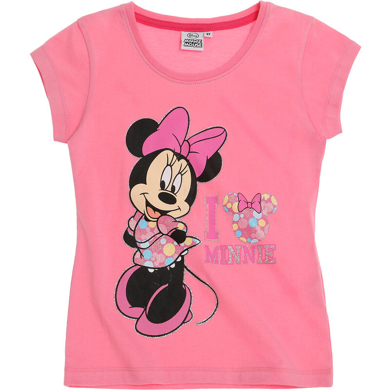 Disney Minnie T-Shirt pink in Größe 104 für Mädchen aus 100% Baumwolle