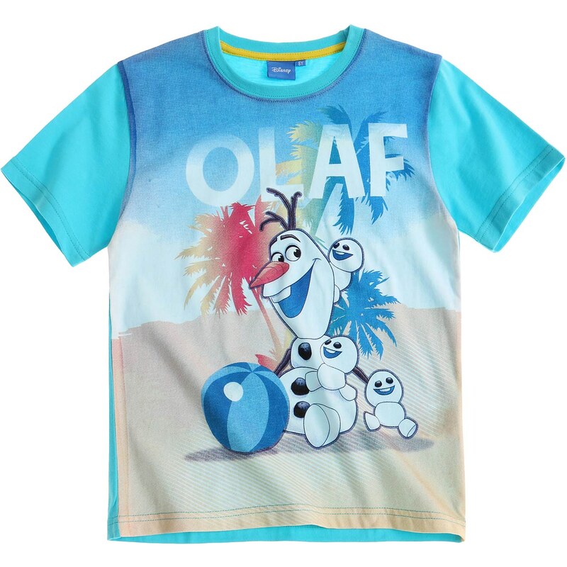 Disney Die Eiskönigin T-Shirt türkis in Größe 98 für Jungen aus 100% Baumwolle