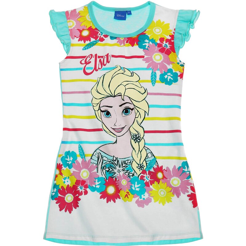 Disney Die Eiskönigin Nachthemd türkis in Größe 104 für Mädchen aus 100% Baumwolle